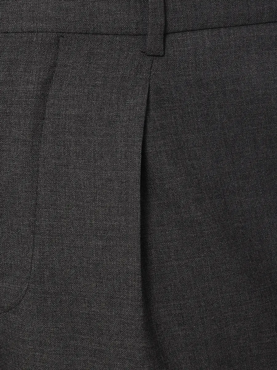 Брюки шерстяные