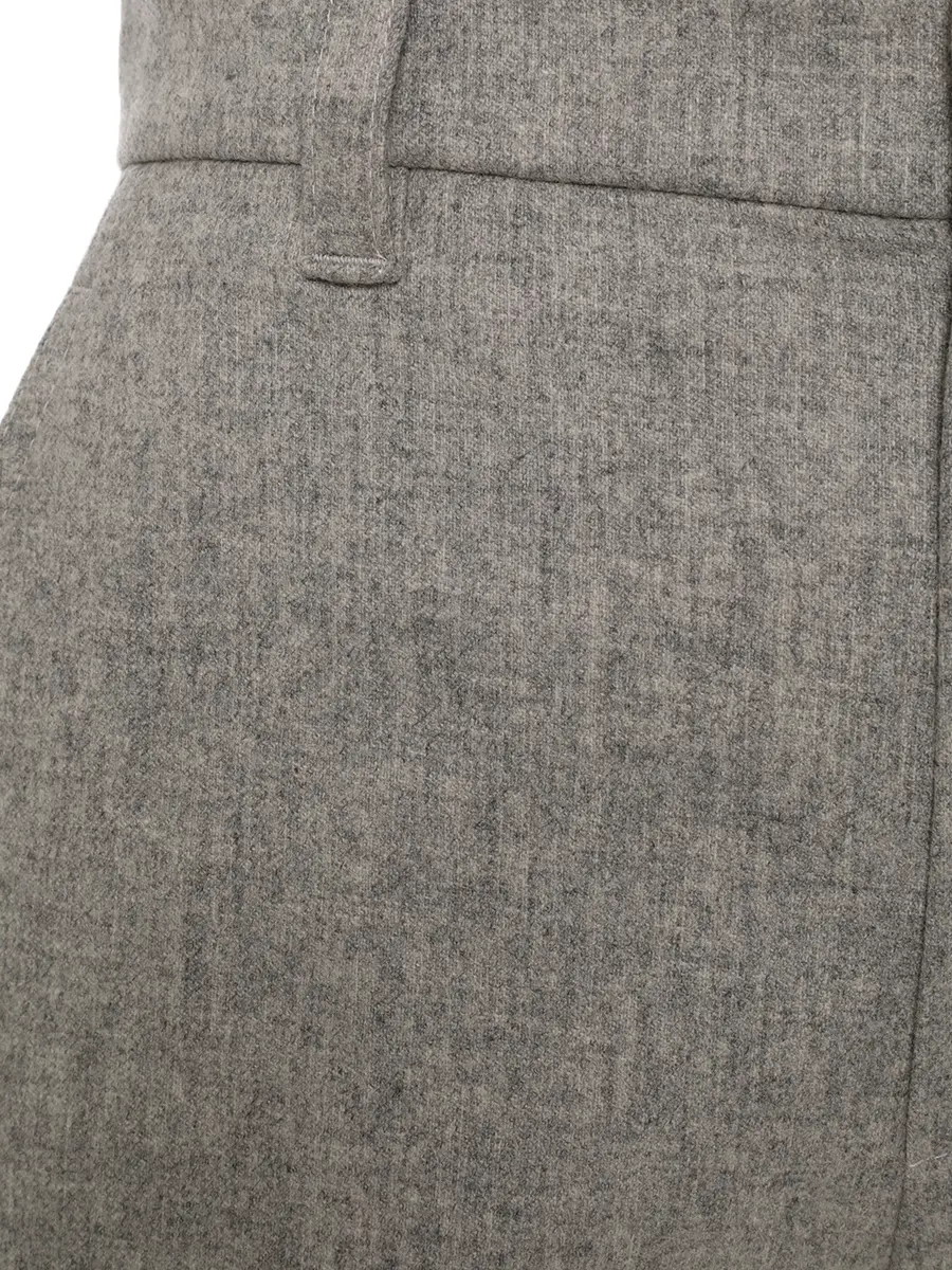 Брюки шерстяные