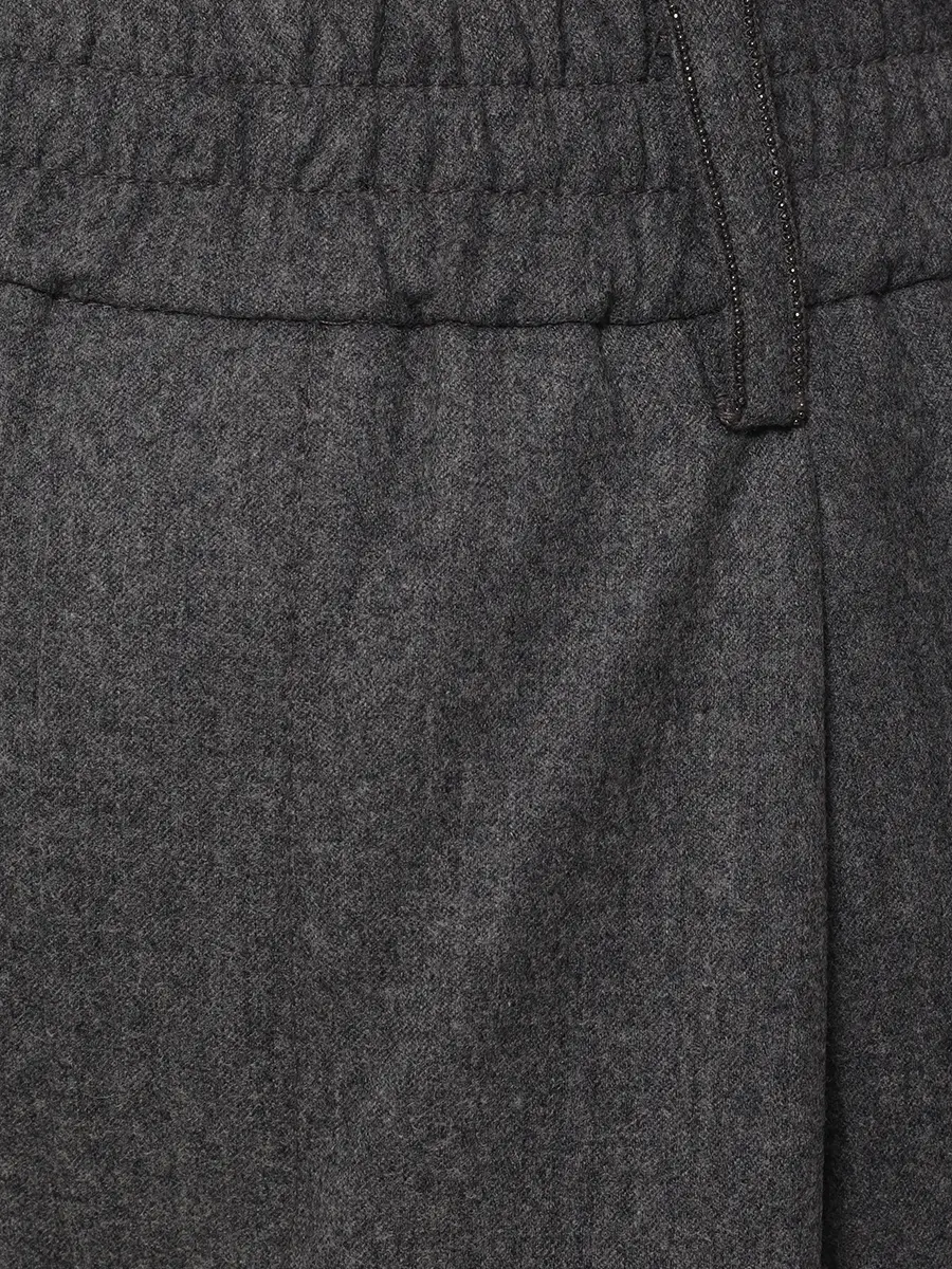 Брюки шерстяные