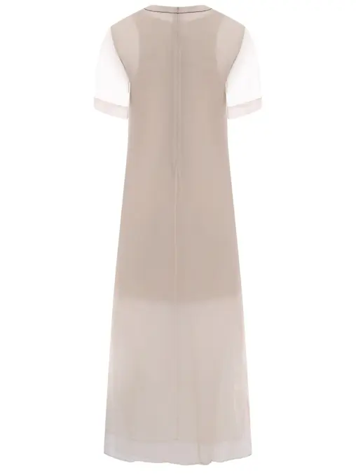 Платье шелковое BRUNELLO CUCINELLI