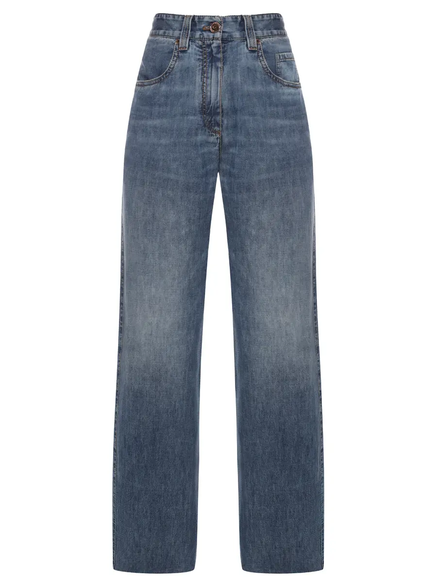 Джинсы хлопковые