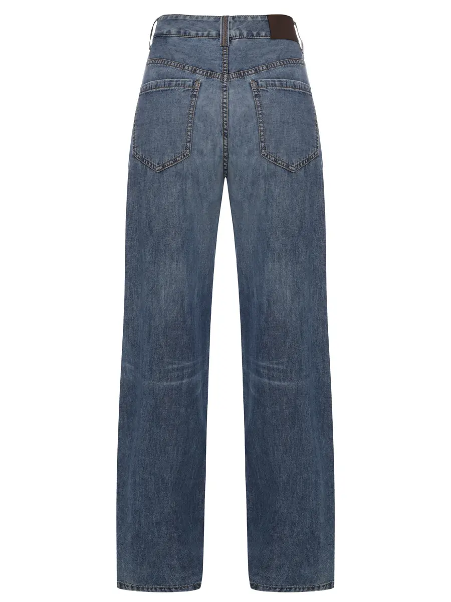 Джинсы хлопковые