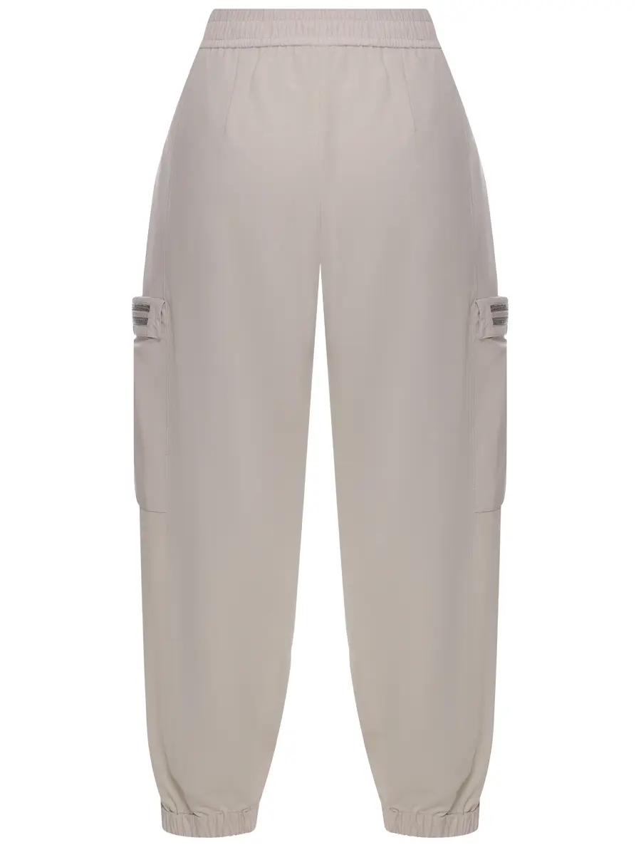 Брюки-карго хлопковые