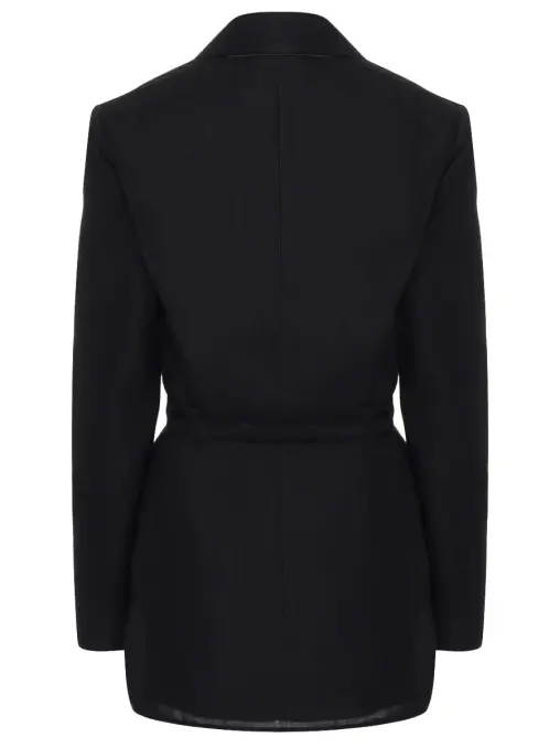 Жакет из вискозы и льна BRUNELLO CUCINELLI