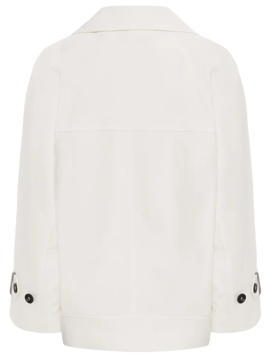 Пиджак из хлопка и льна