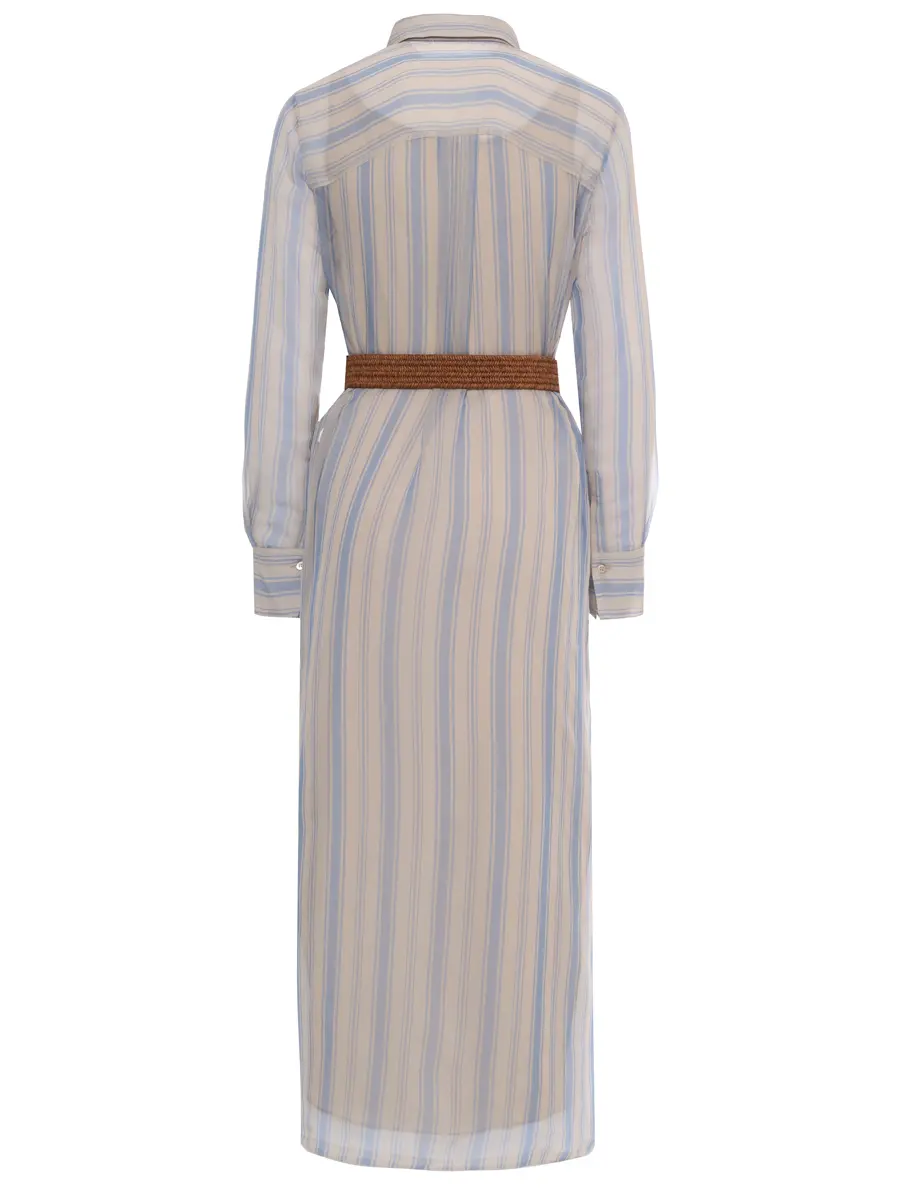 Платье шелковое