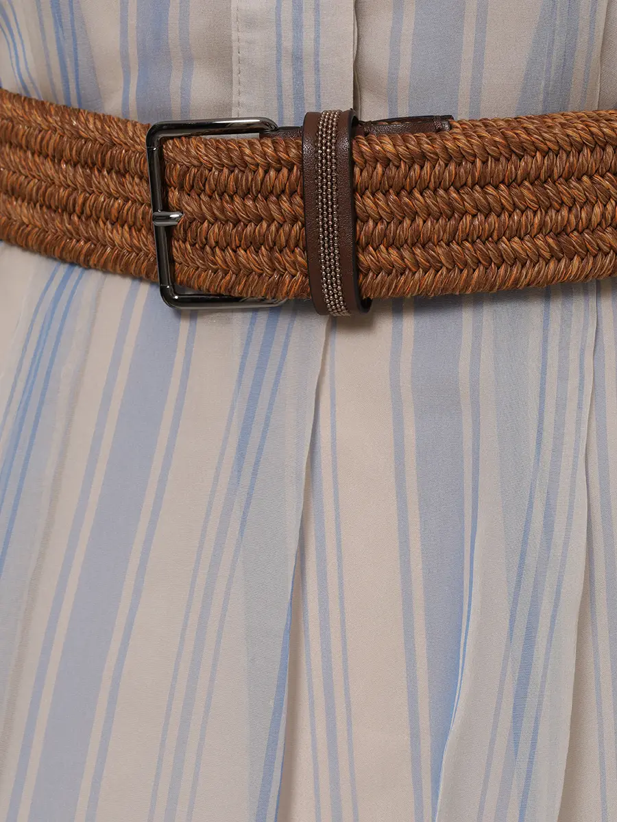 Платье шелковое