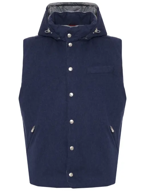 Жилет стеганый BRUNELLO CUCINELLI