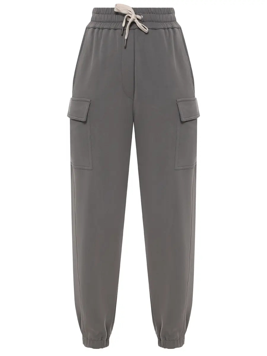 Брюки-карго хлопковые