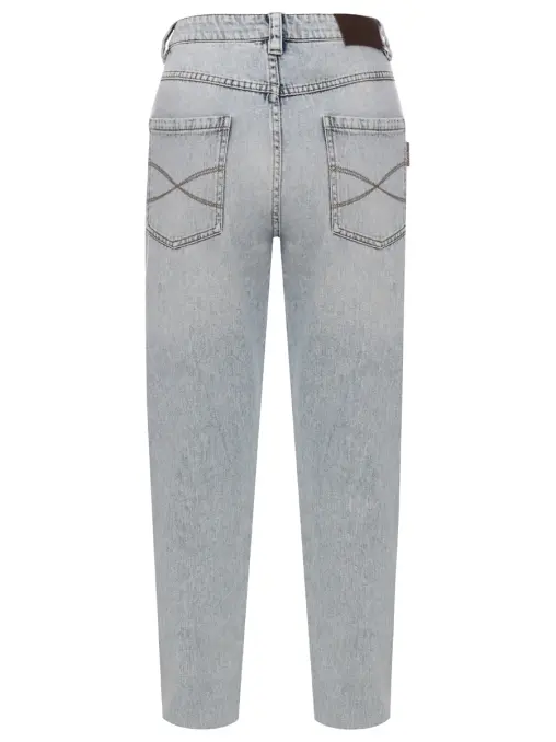 Джинсы хлопковые BRUNELLO CUCINELLI