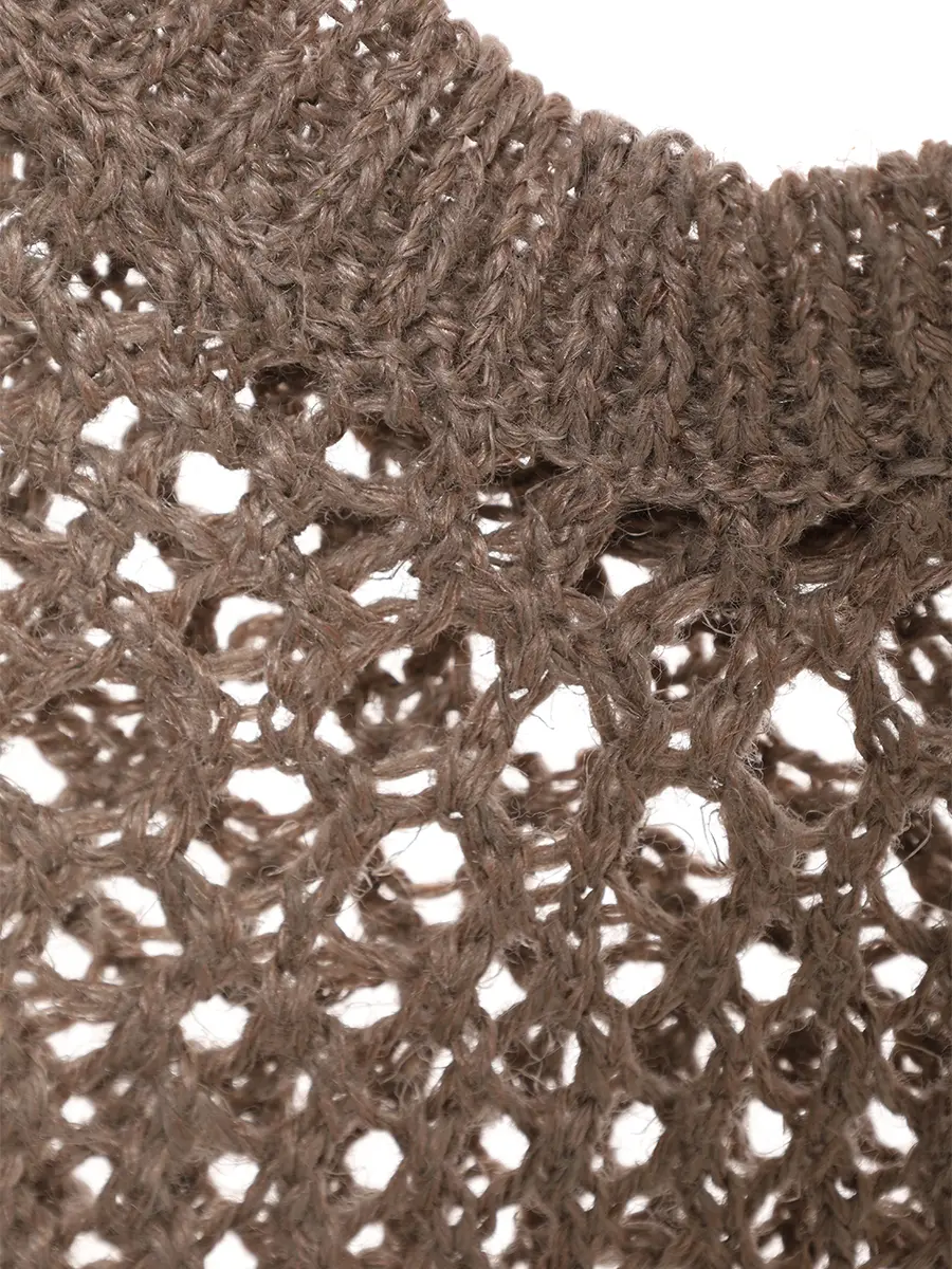 Топ изо льна и шелка