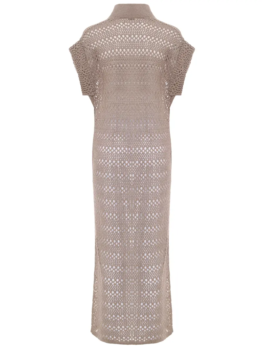 Кардиган изо льна и шелка