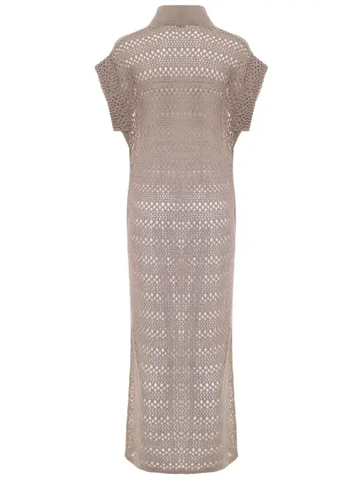 Кардиган изо льна и шелка BRUNELLO CUCINELLI