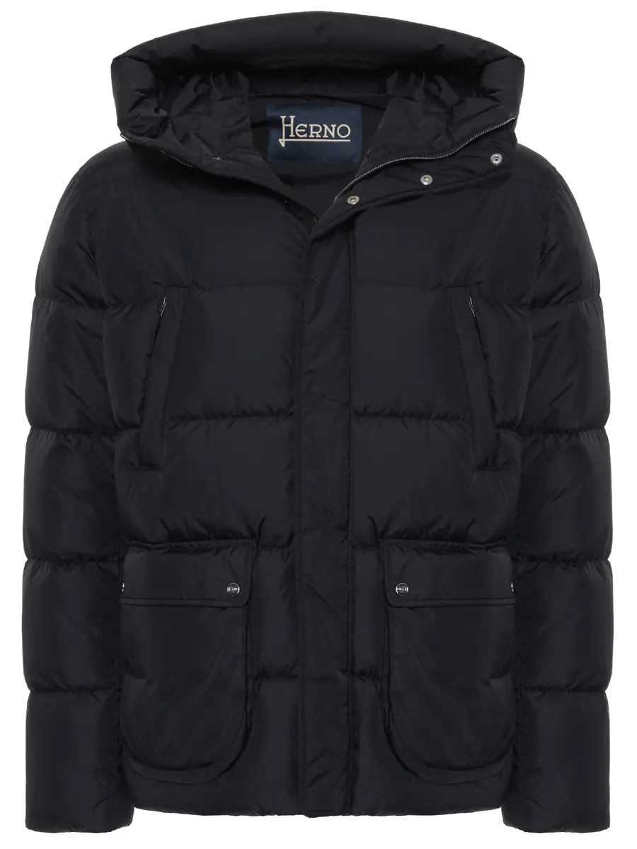 Пуховик стеганый