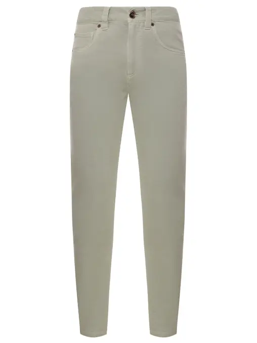Джинсы хлопковые BRUNELLO CUCINELLI