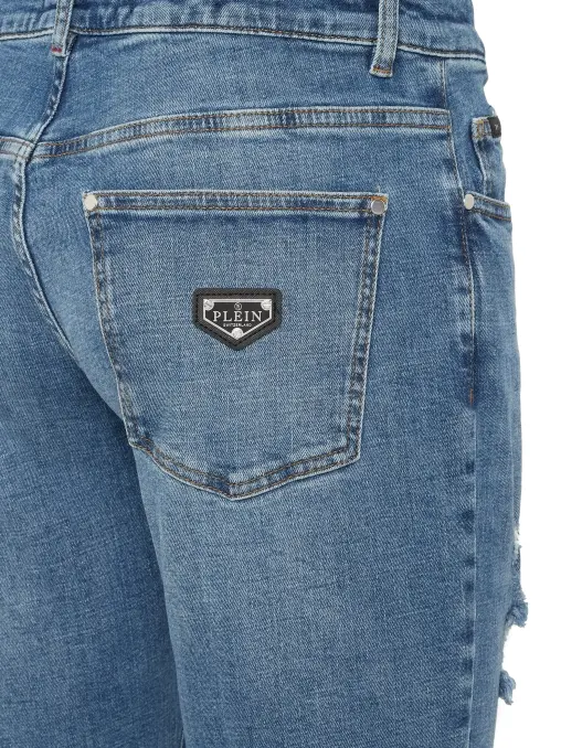 Джинсы прямые PHILIPP PLEIN PHILIPP PLEIN