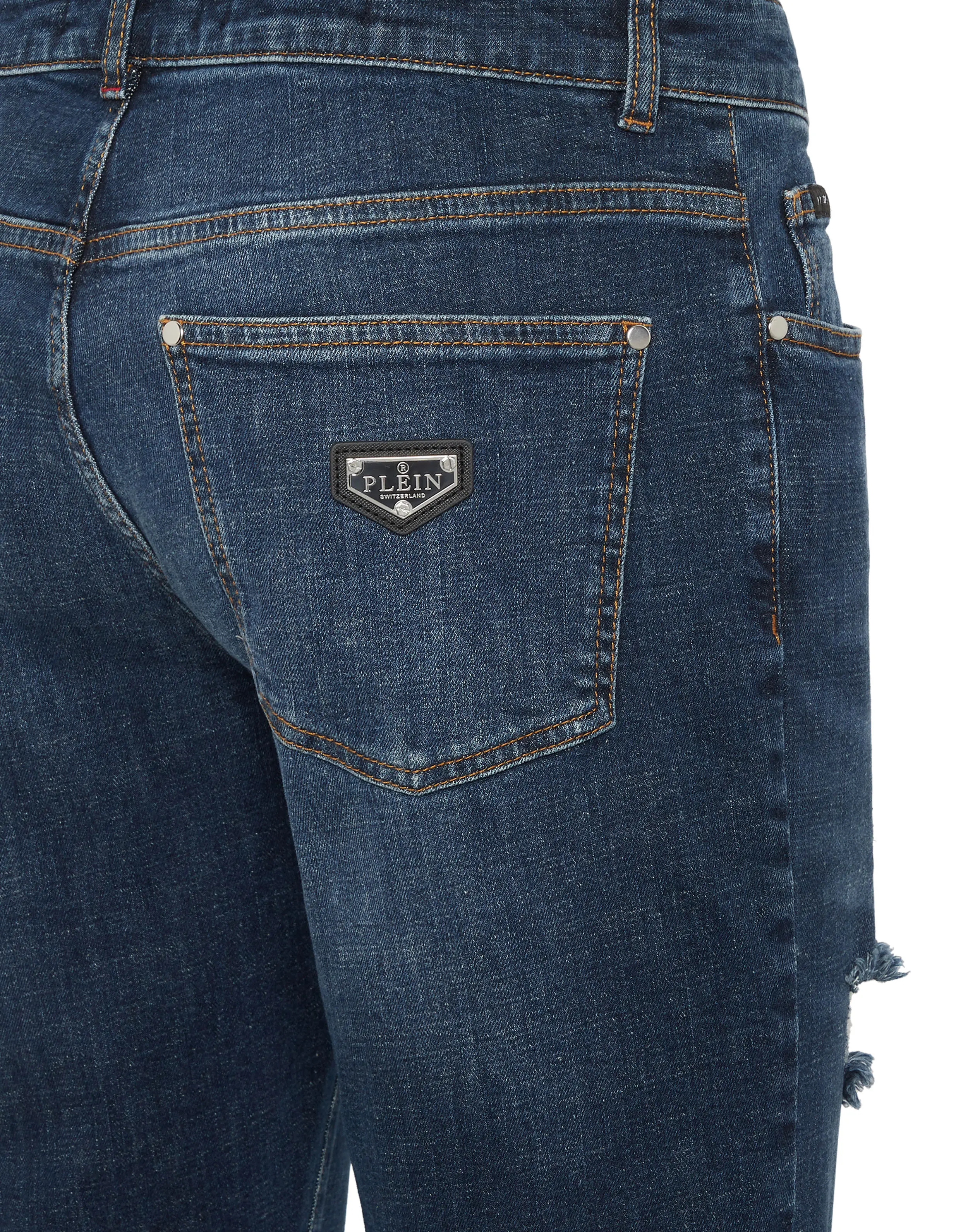 Джинсы прямые PHILIPP PLEIN