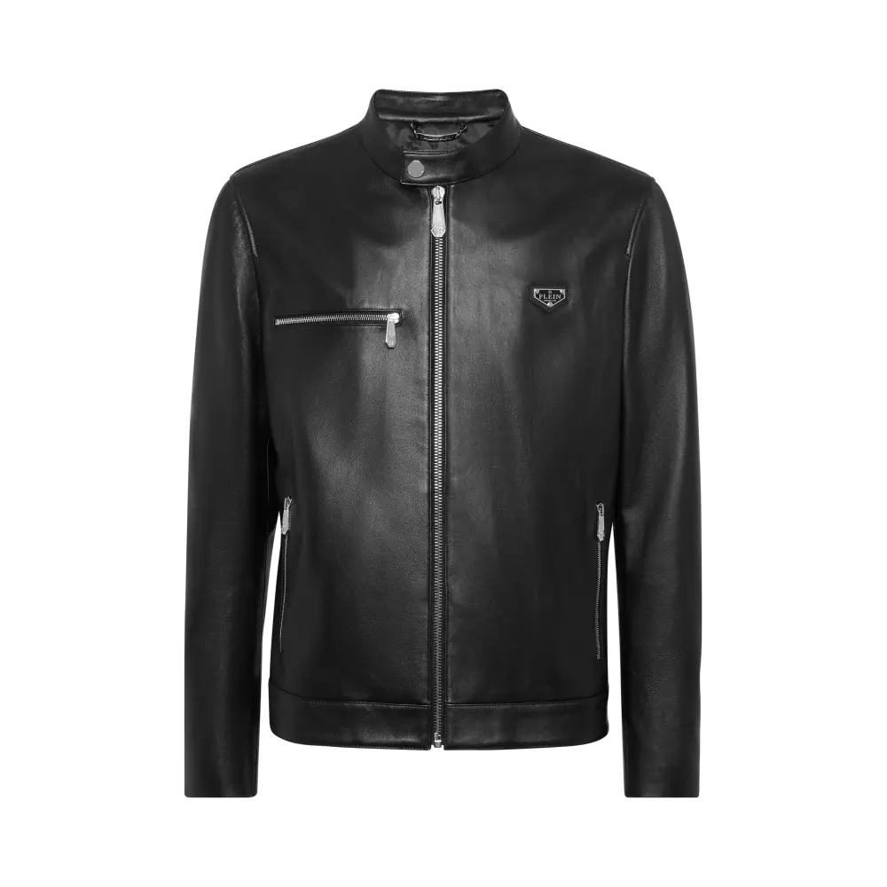 Кожаная куртка PHILIPP PLEIN