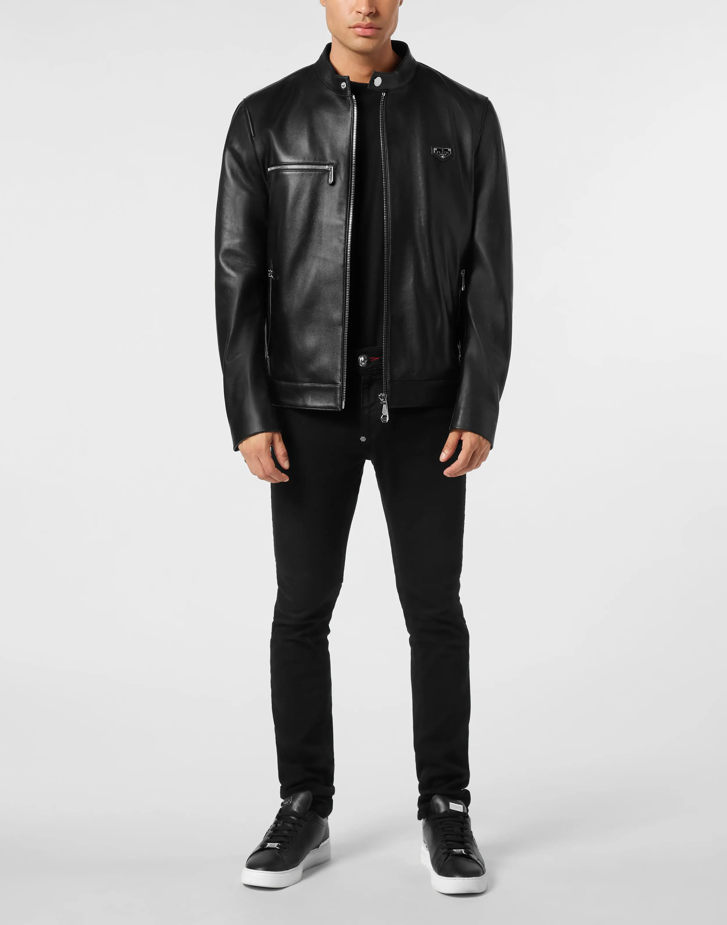 Кожаная куртка PHILIPP PLEIN