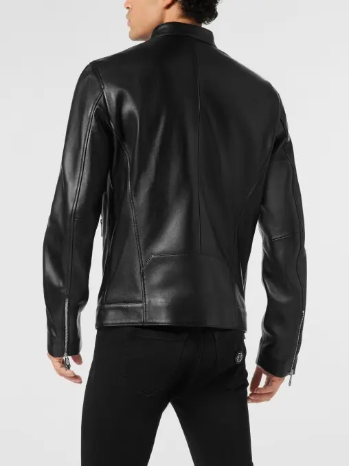 Кожаная куртка PHILIPP PLEIN PHILIPP PLEIN