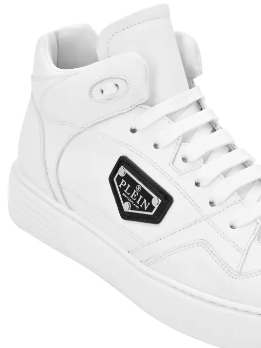 Кеды кожаные PHILIPP PLEIN