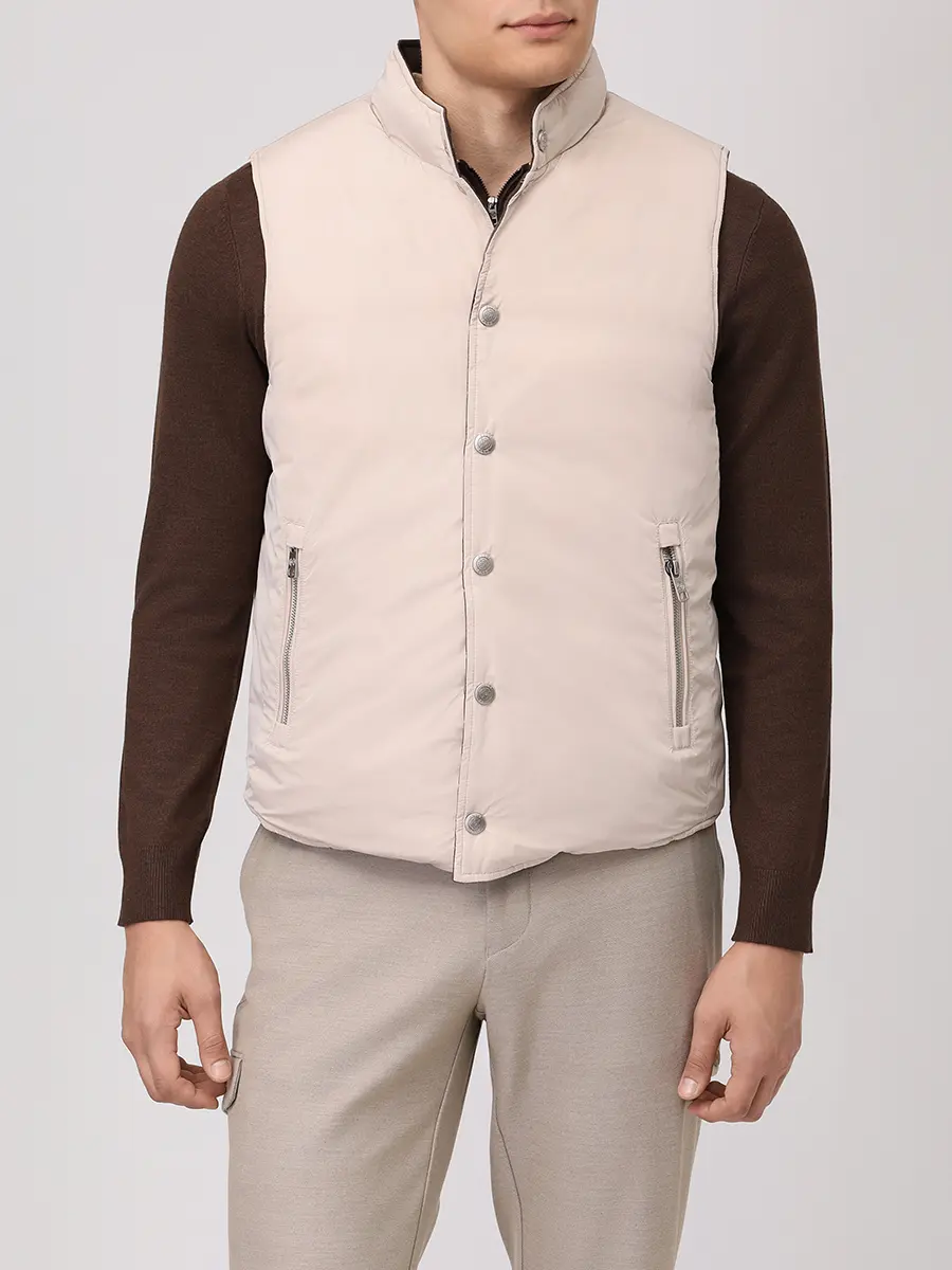 Жилет двусторонний стеганый