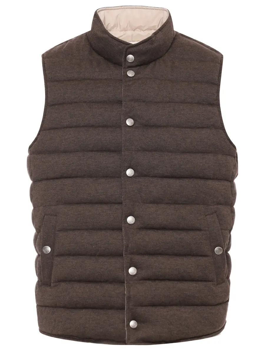 Жилет двусторонний стеганый