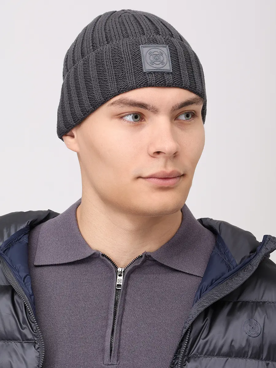 Шапка из хлопка и модала