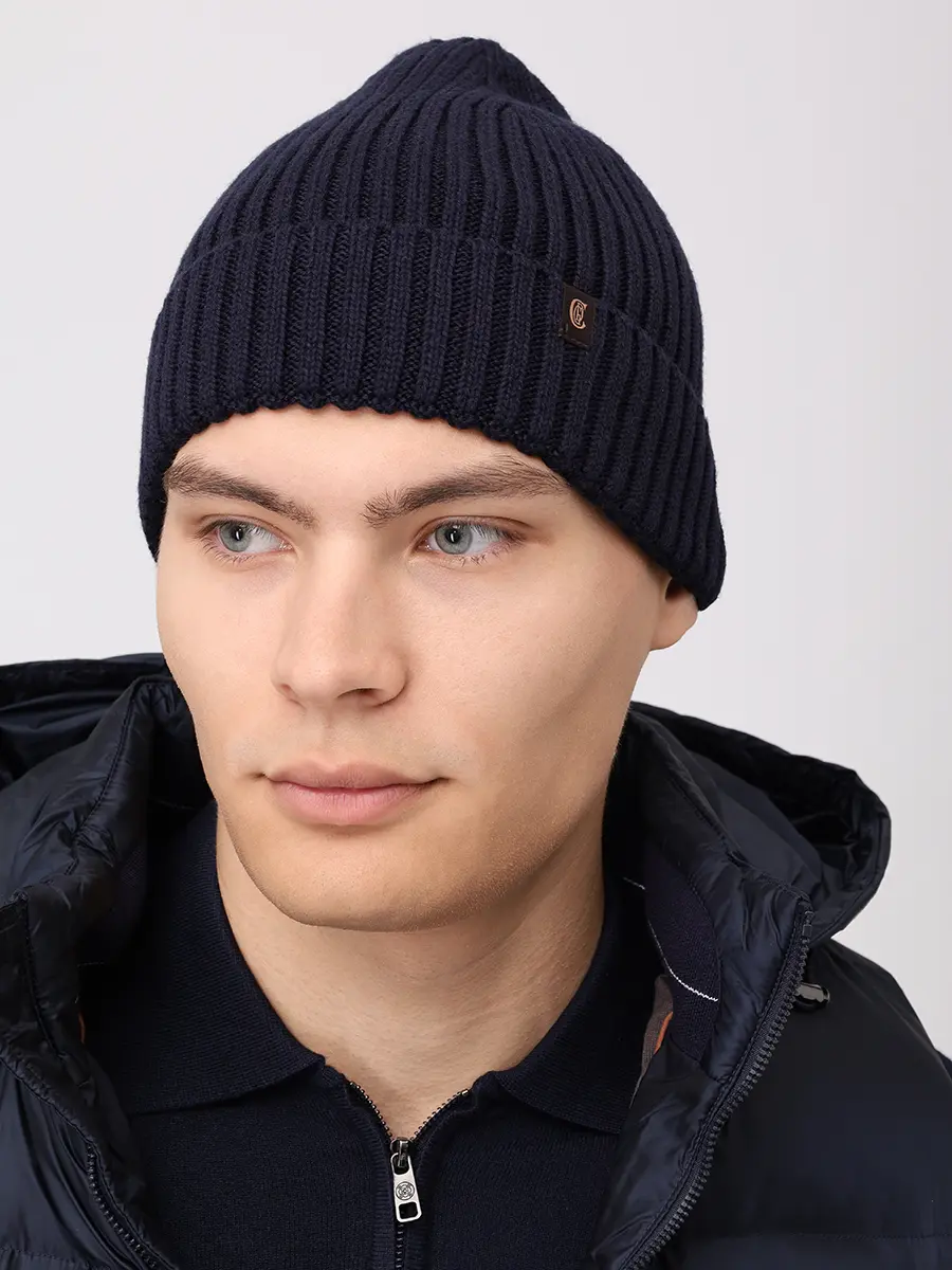 Шапка из хлопка и модала