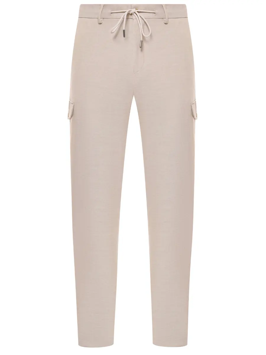 Брюки из шерсти и вискозы