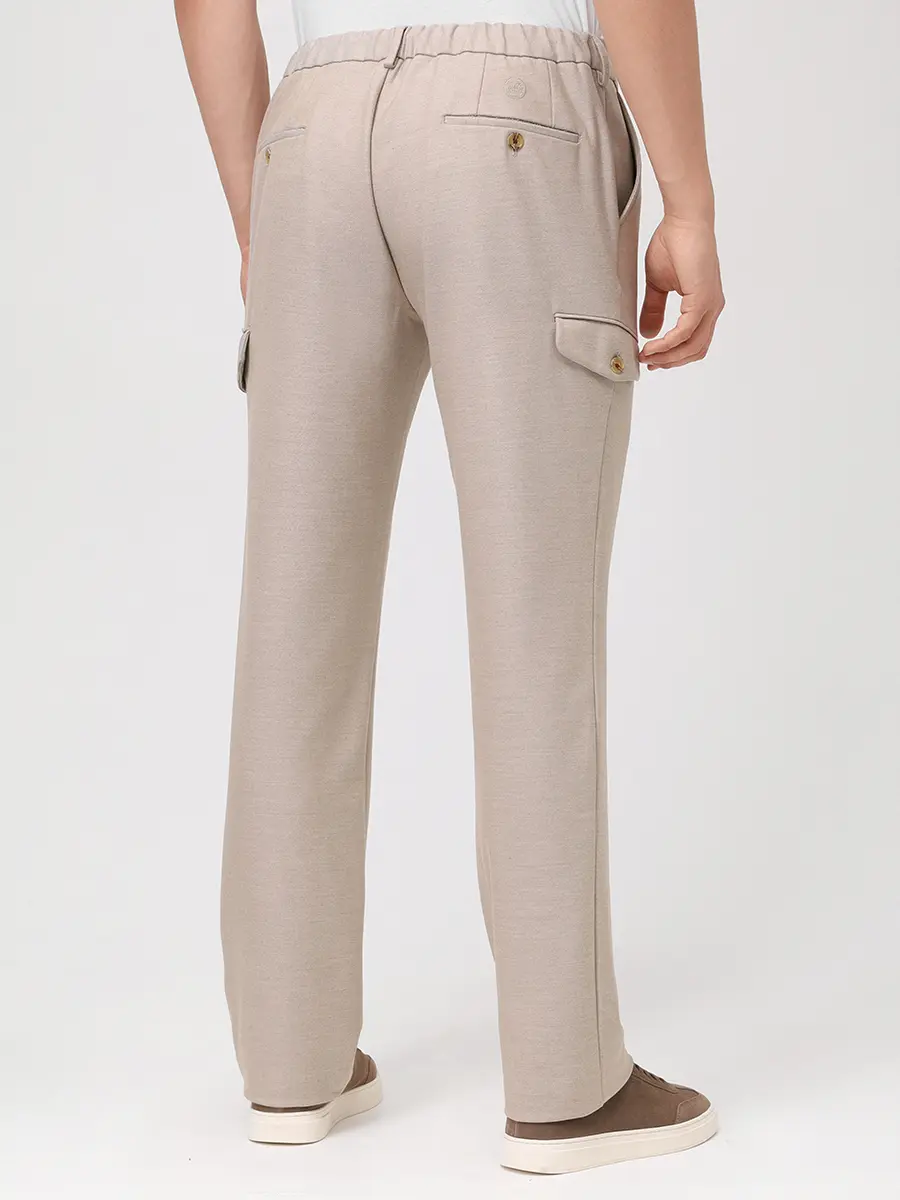 Брюки из шерсти и вискозы