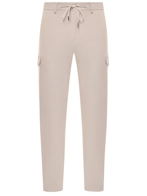 Брюки из шерсти и вискозы CUDGI