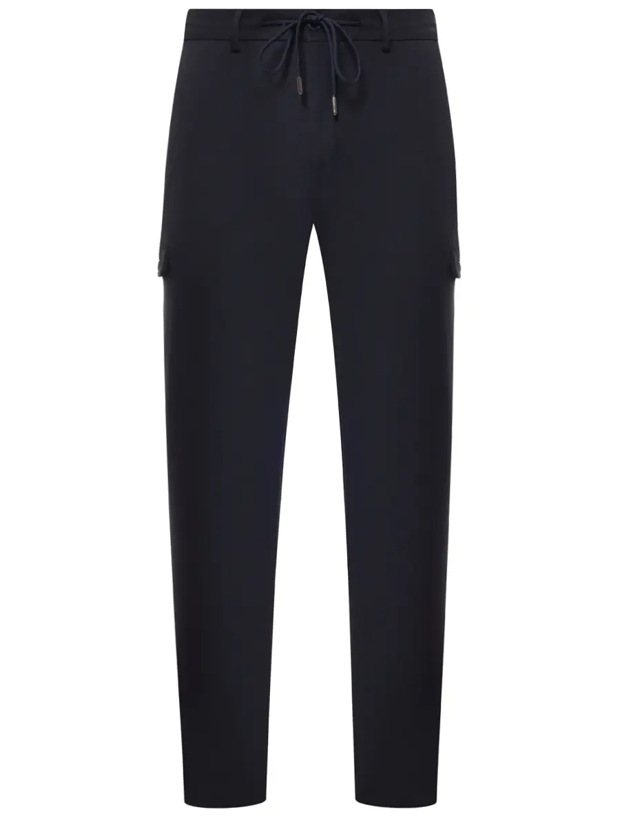 Брюки из шерсти и вискозы