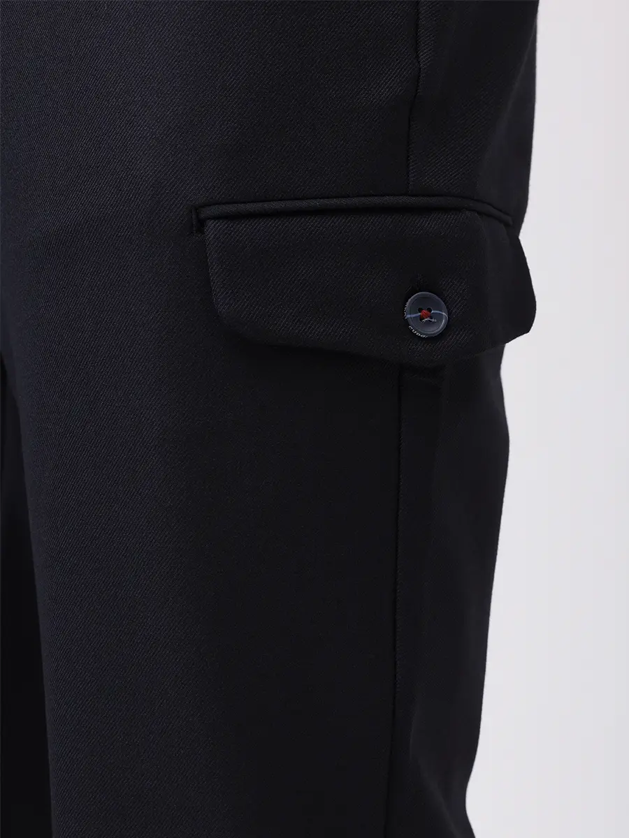 Брюки из шерсти и вискозы