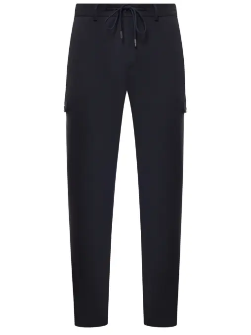 Брюки из шерсти и вискозы CUDGI