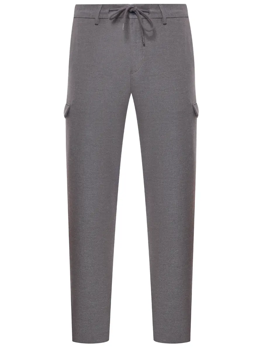 Брюки из шерсти и вискозы