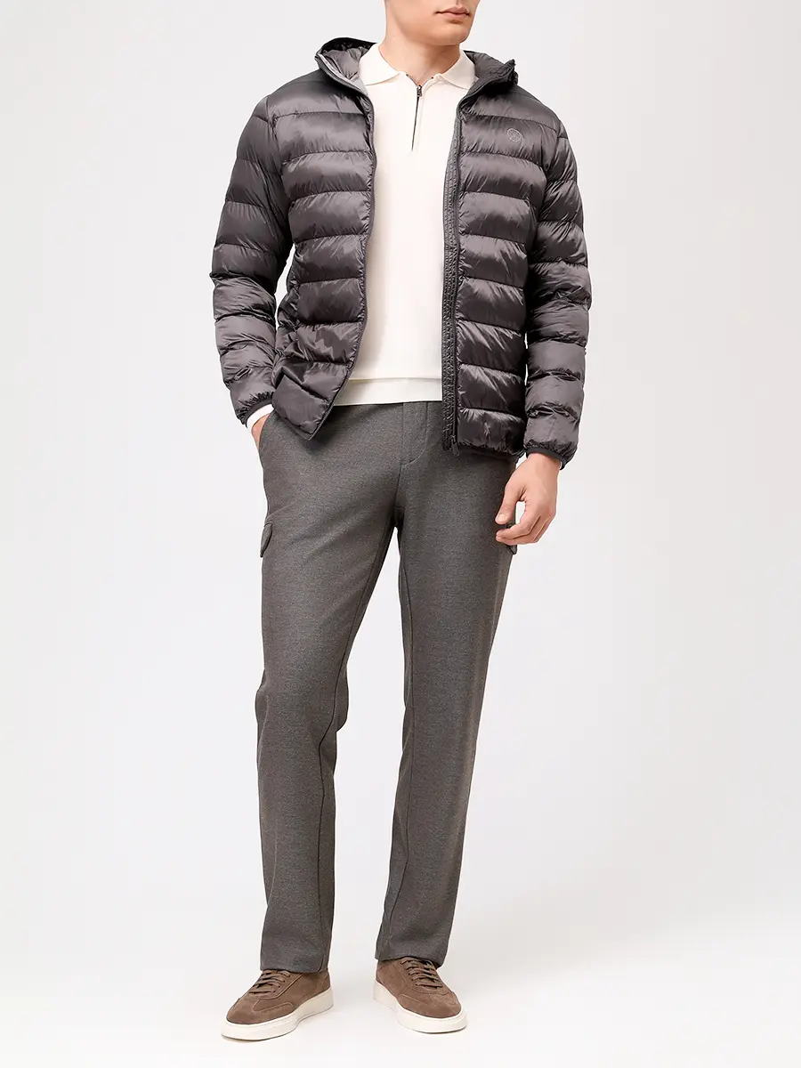 Брюки из шерсти и вискозы