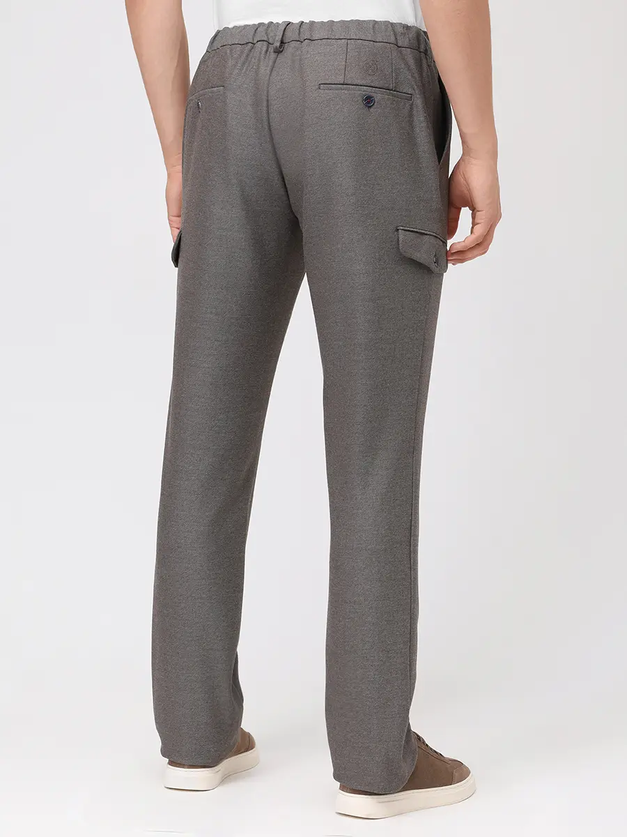 Брюки из шерсти и вискозы