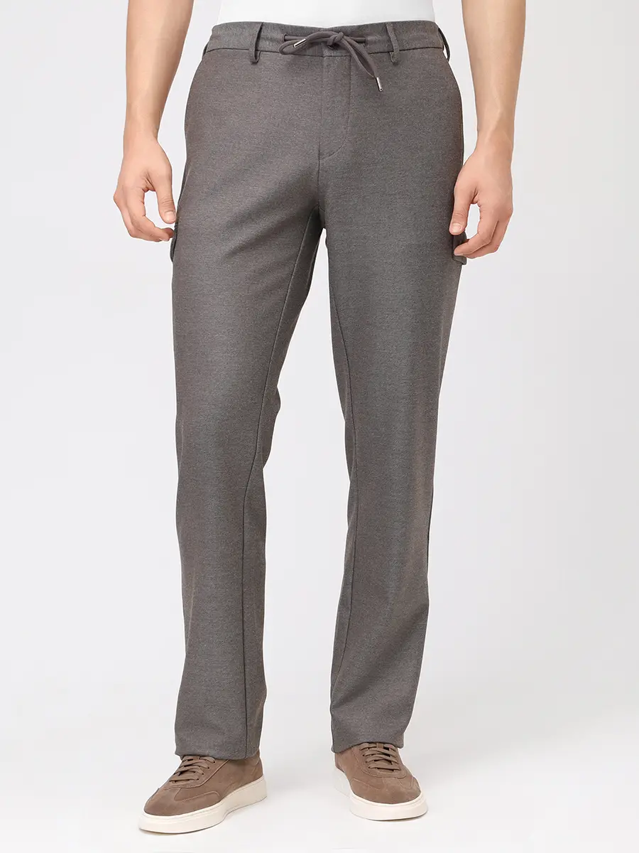 Брюки из шерсти и вискозы