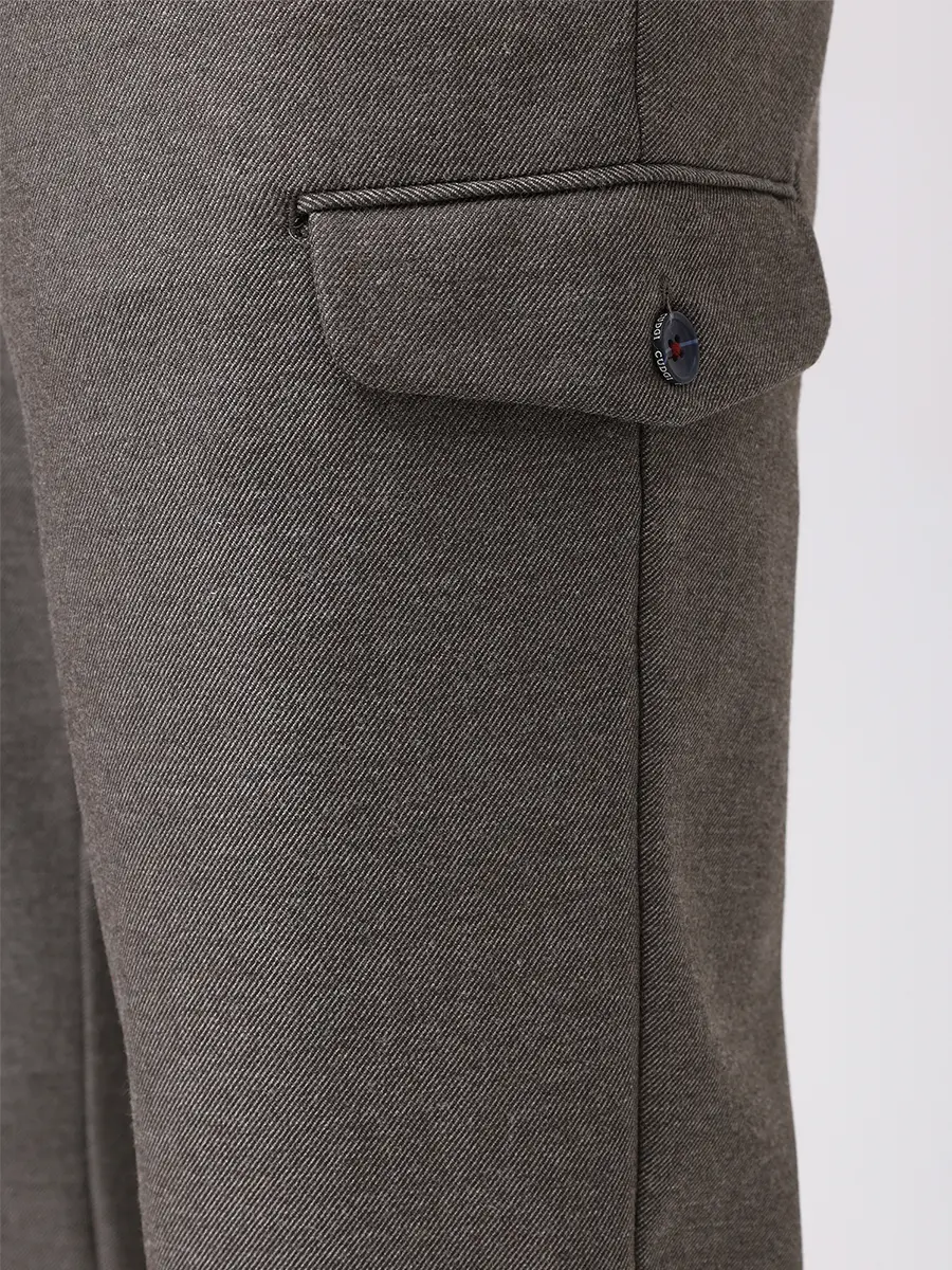 Брюки из шерсти и вискозы