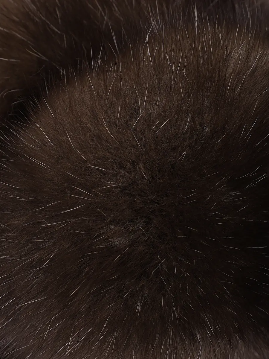 Шапка-ушанка соболиная