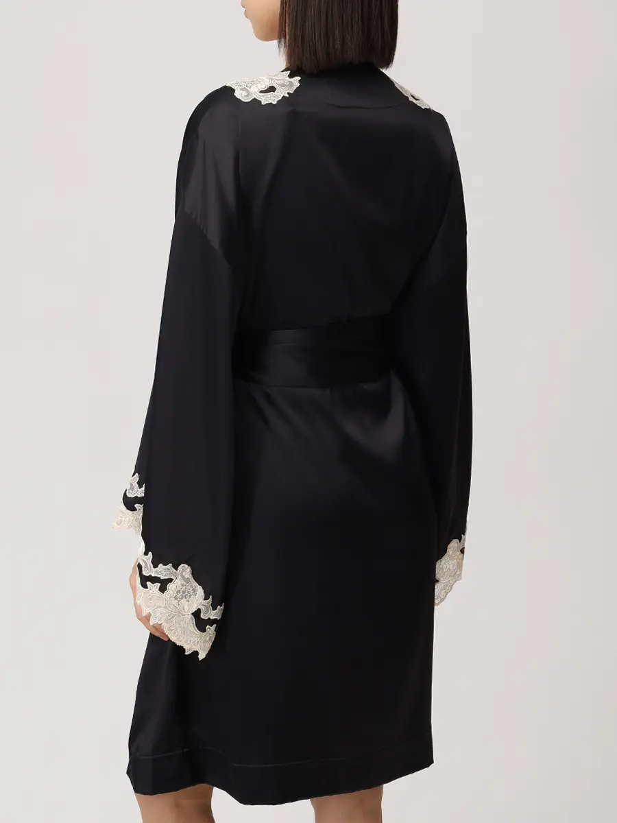 Халат шелковый