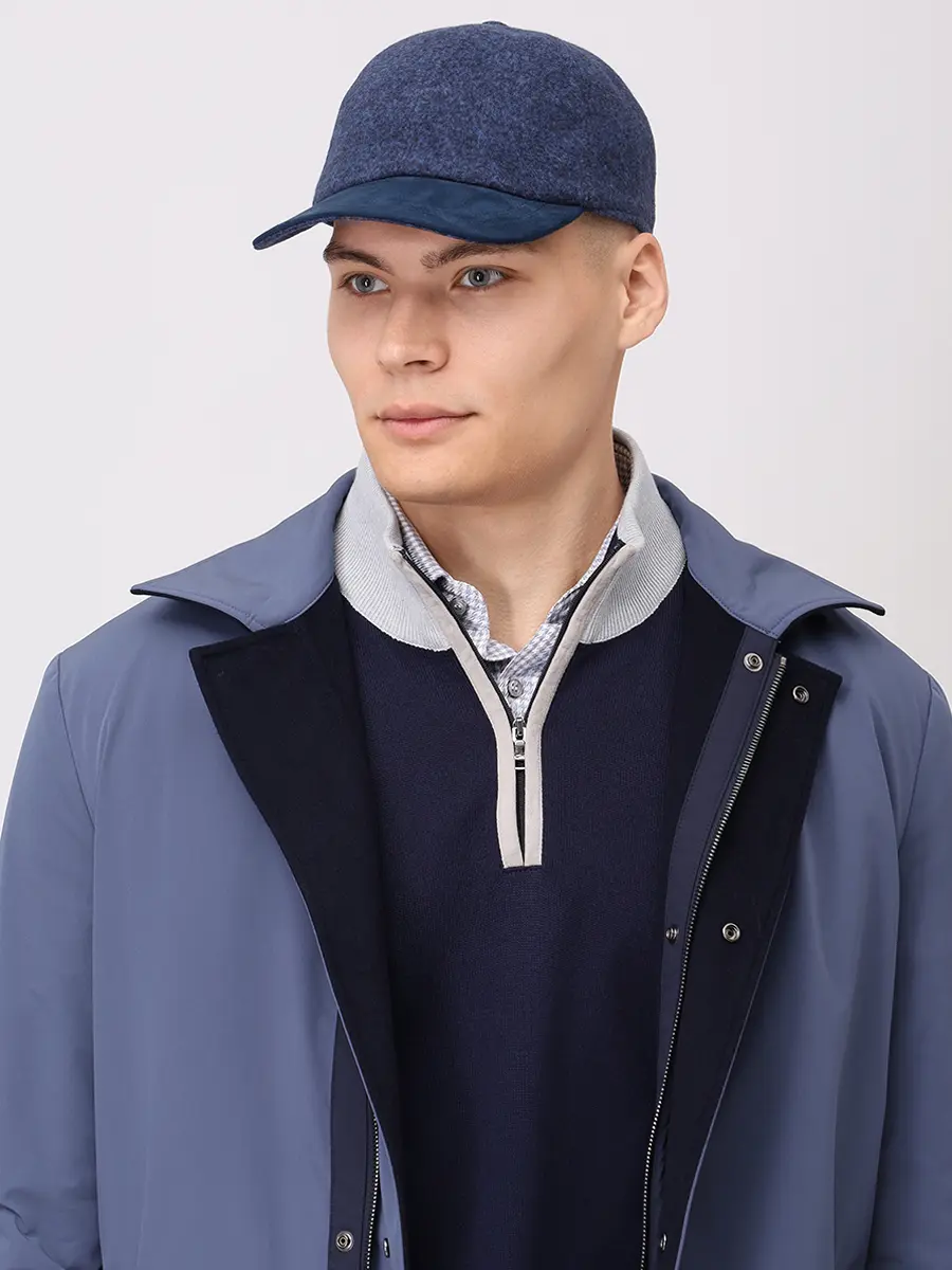 Бейсболка комбинированная