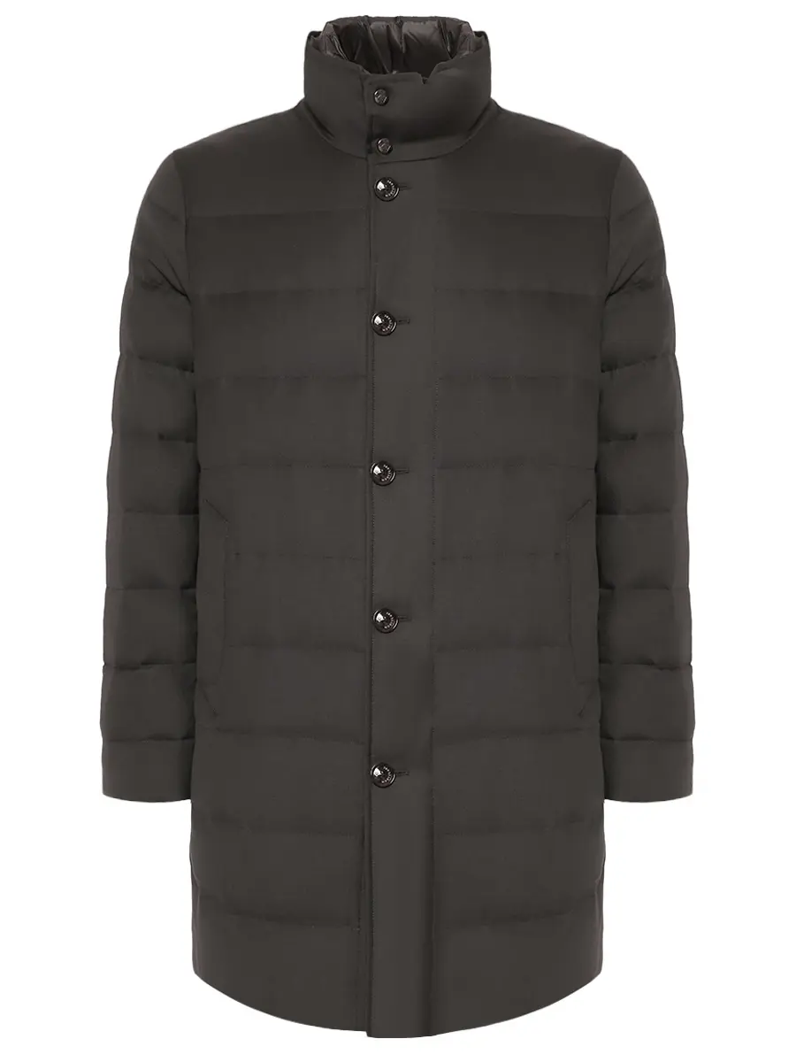 Пуховик шерстяной