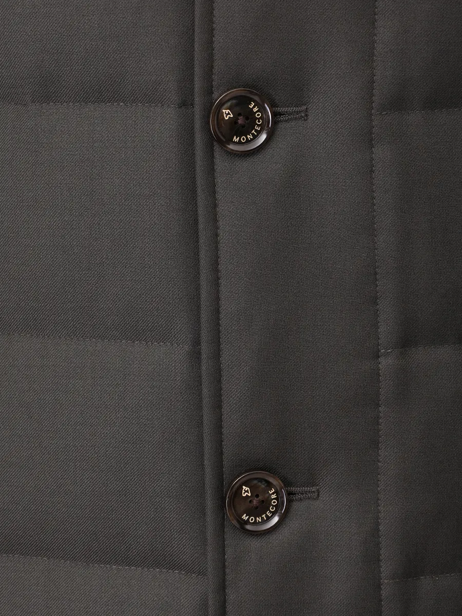 Пуховик шерстяной