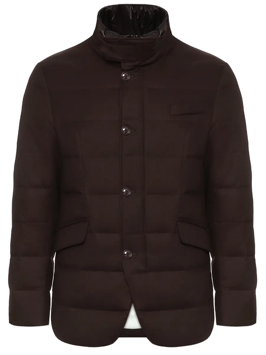 Пуховик шерстяной