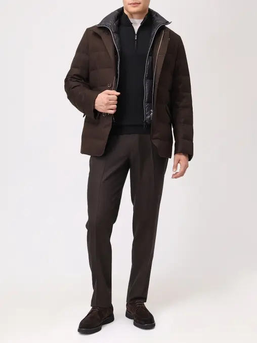 Пуховик шерстяной MONTECORE