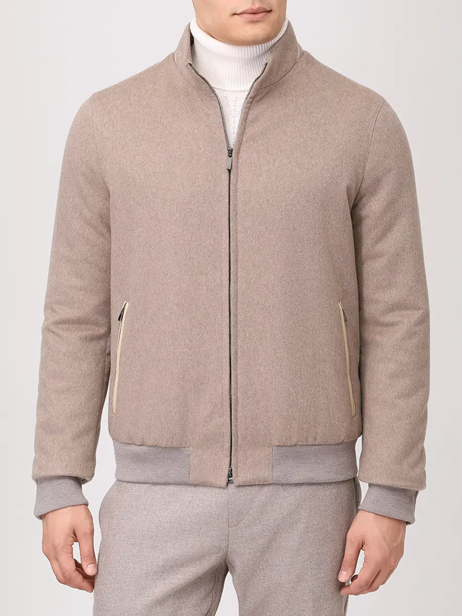 Бомбер кашемировый