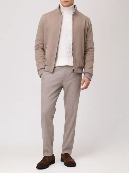 Бомбер кашемировый SUIT FACTORY