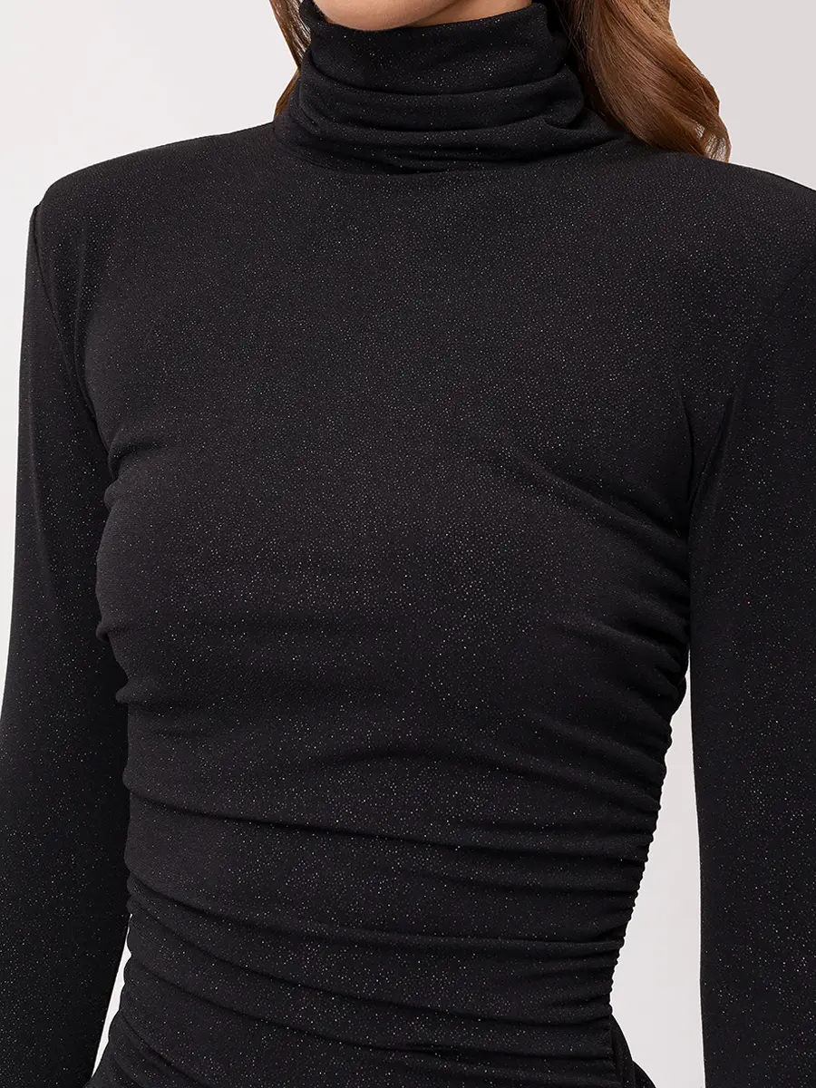 Платье с драпировкой